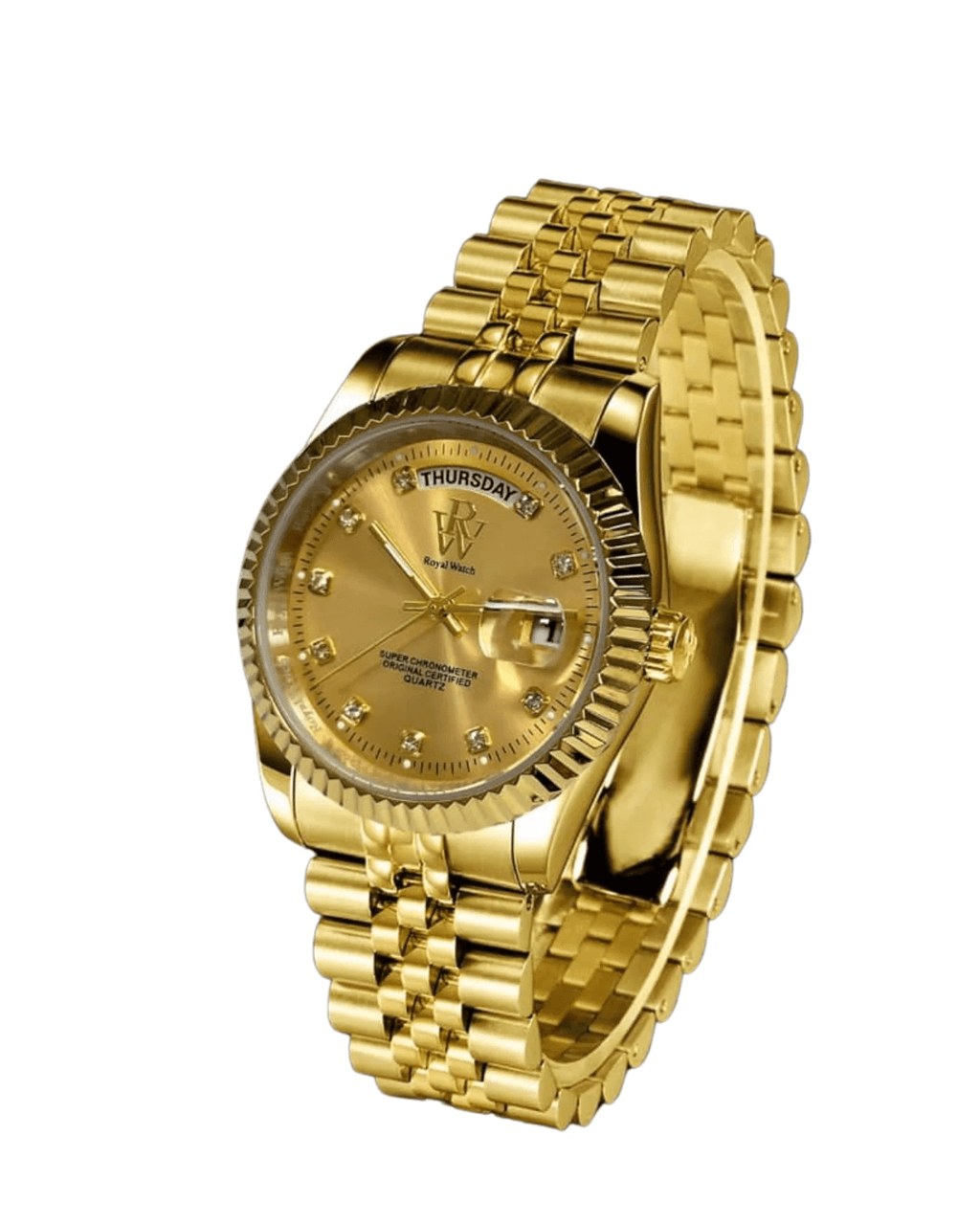 Ceas de mână Royal Watch auriu, RW 110/G, unisex