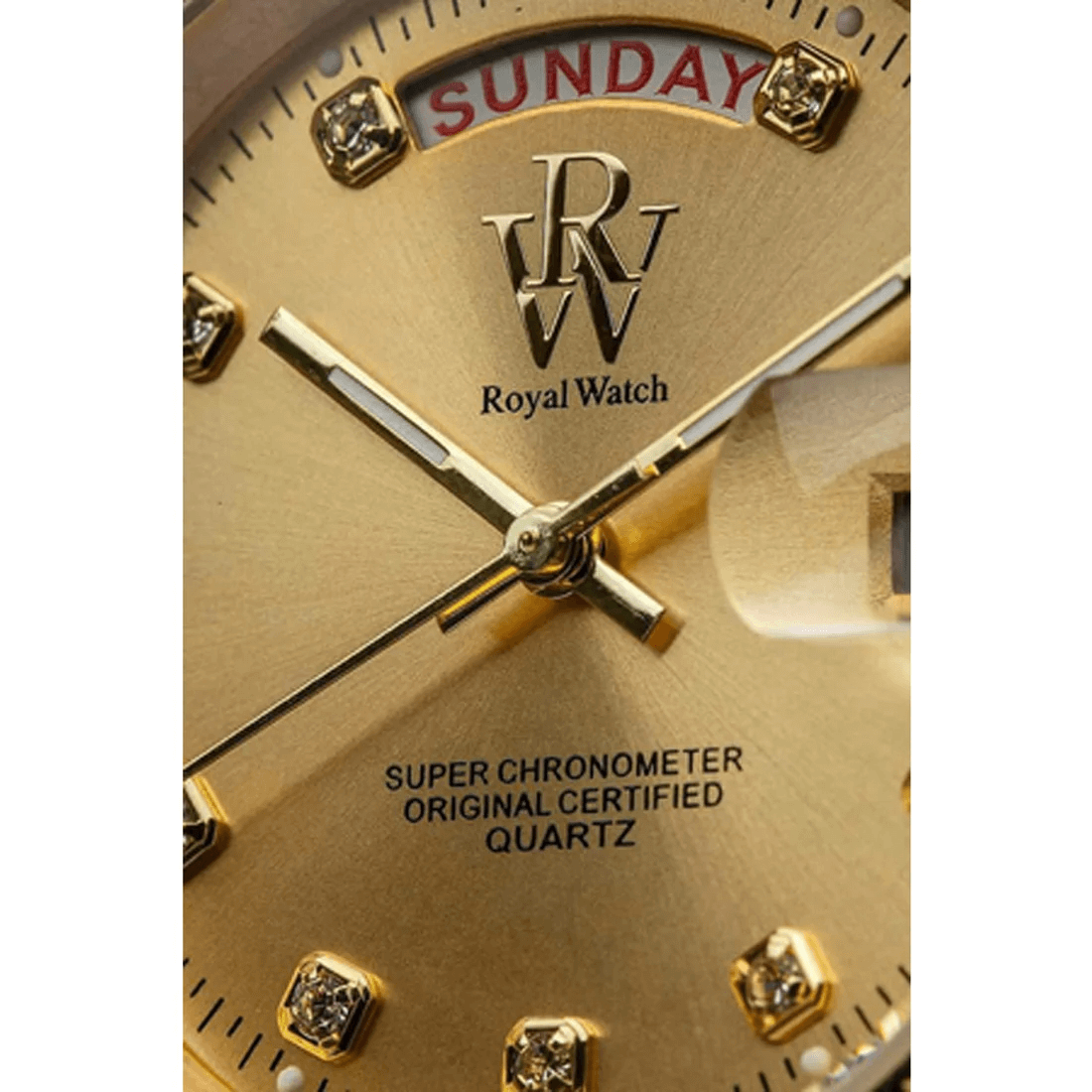 Ceas de mână Royal Watch auriu, RW 110/G, unisex