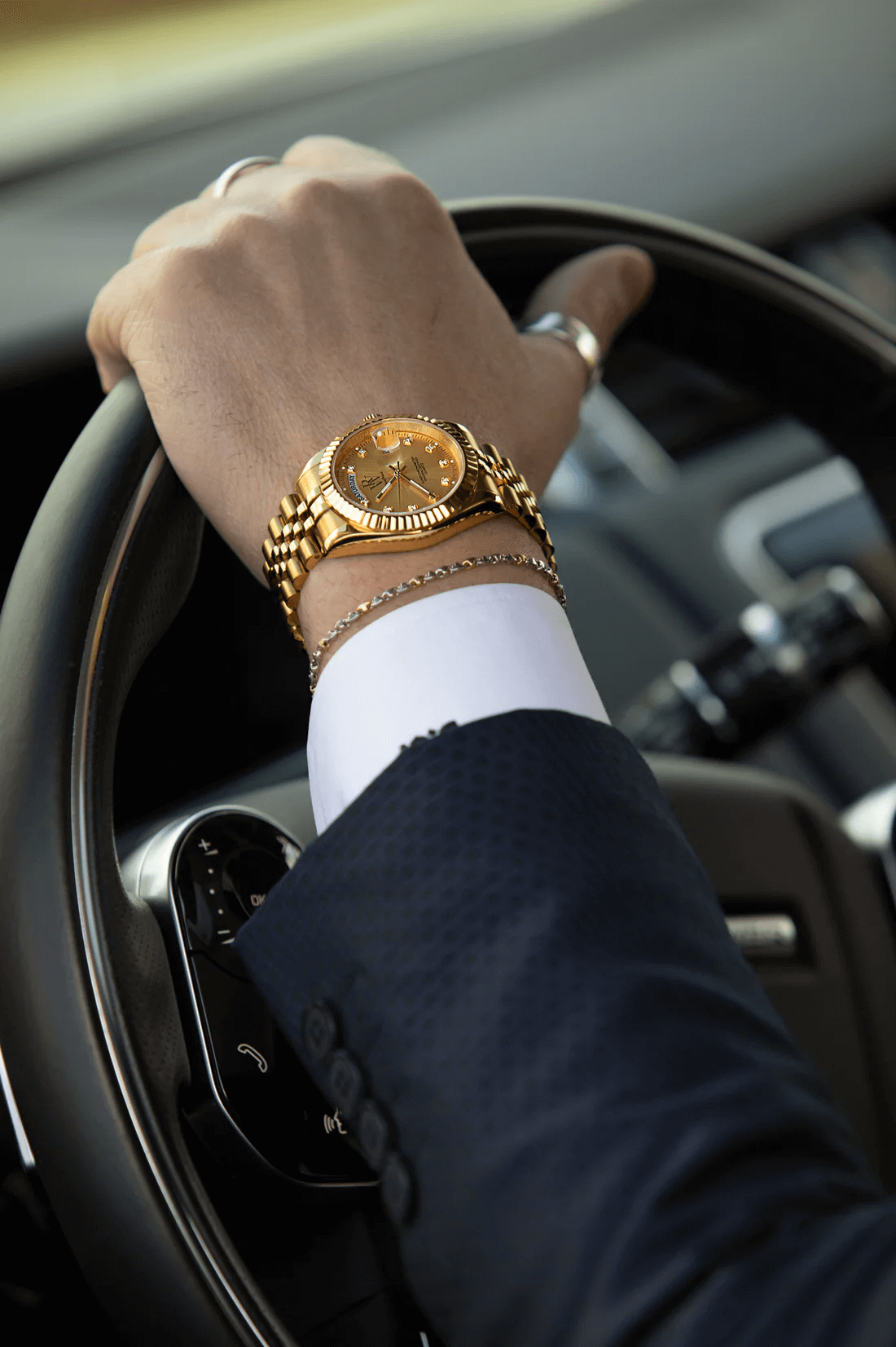 Ceas de mână Royal Watch auriu, RW 110/G, unisex