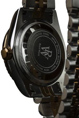 Ceas de mână elegant RW 110/SG de la Royal Watch argintiu cu auriu