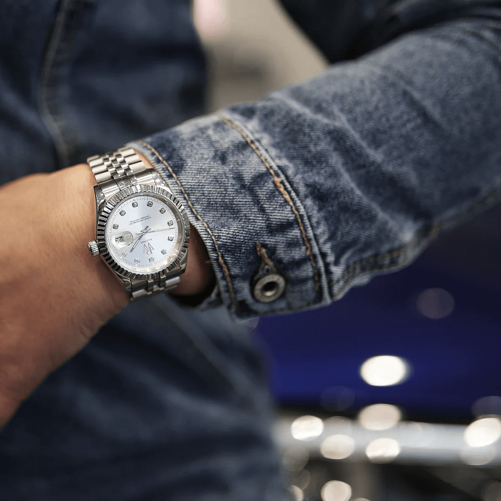 Ceas de mână argiuntiu, Royal Watch, RW 110/W