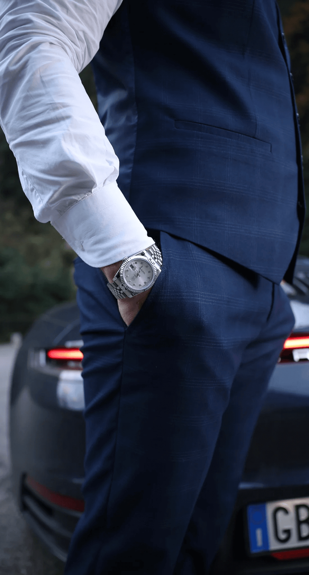 Ceas de mână argiuntiu, Royal Watch, RW 110/W