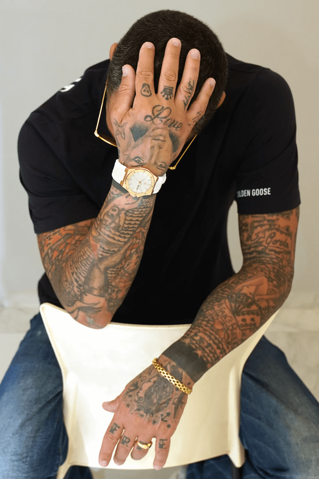 Ceas de mână alb, gold-rose, Royal Watch, RW 130/W