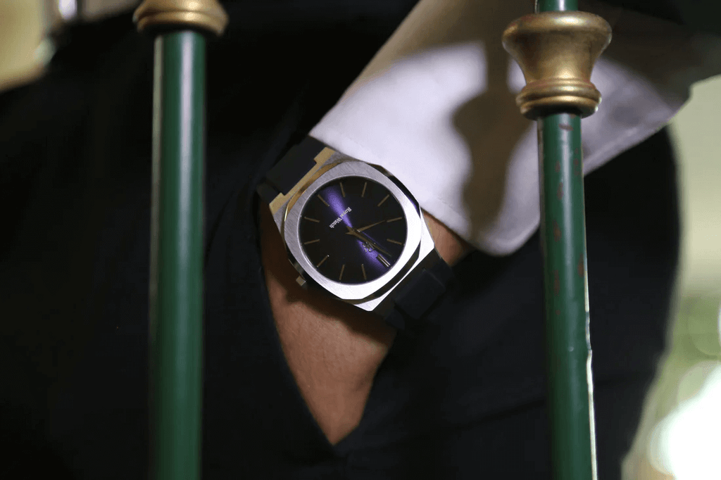 Ceas de mână cu cadran albastru, Royal Watch, RW 131/S