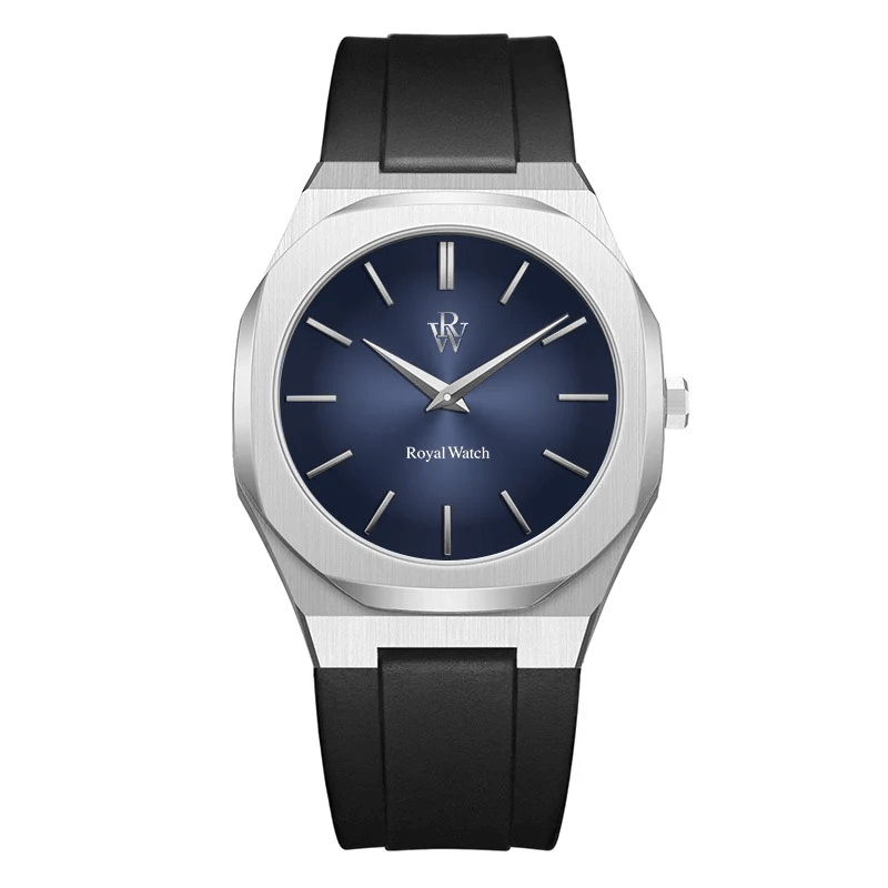 Ceas de mână cu cadran albastru, Royal Watch, RW 131/S