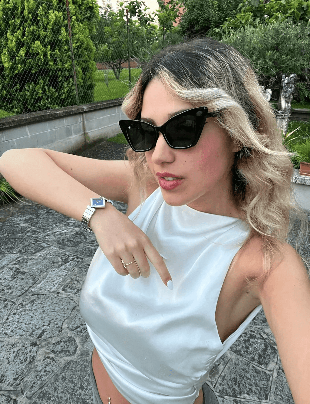 Ceas pentru dame cu cadran albastru, Royal Watch, RW 134 SD