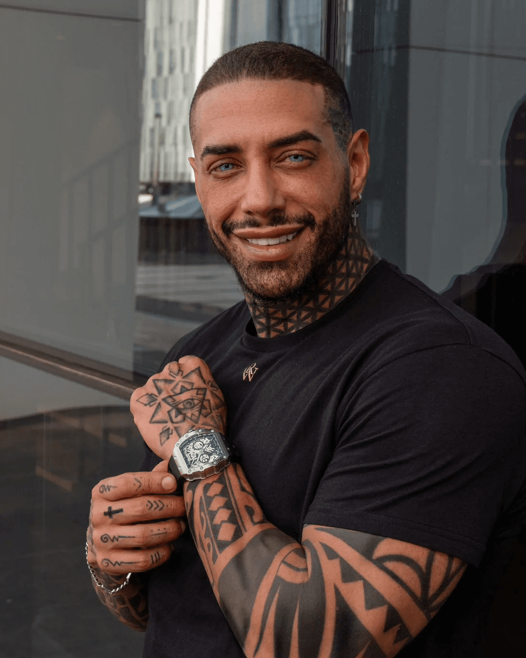 Ceas de mână modern, Luxury Skeleton, Royal Watch, RW 150