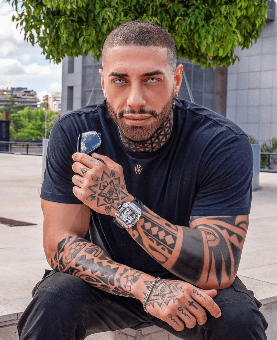 Ceas de mână modern, Luxury Skeleton, Royal Watch, RW 150