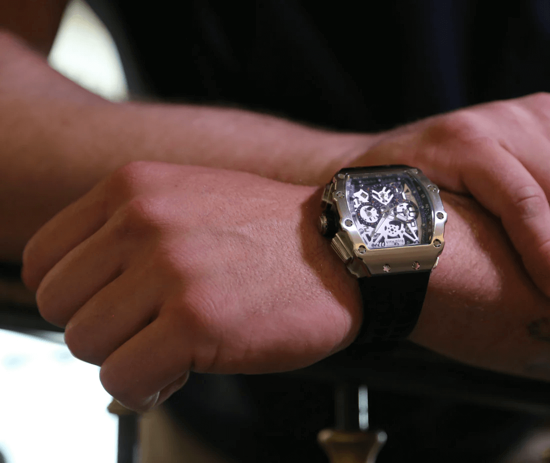 Ceas de mână modern, Luxury Skeleton, Royal Watch, RW 150