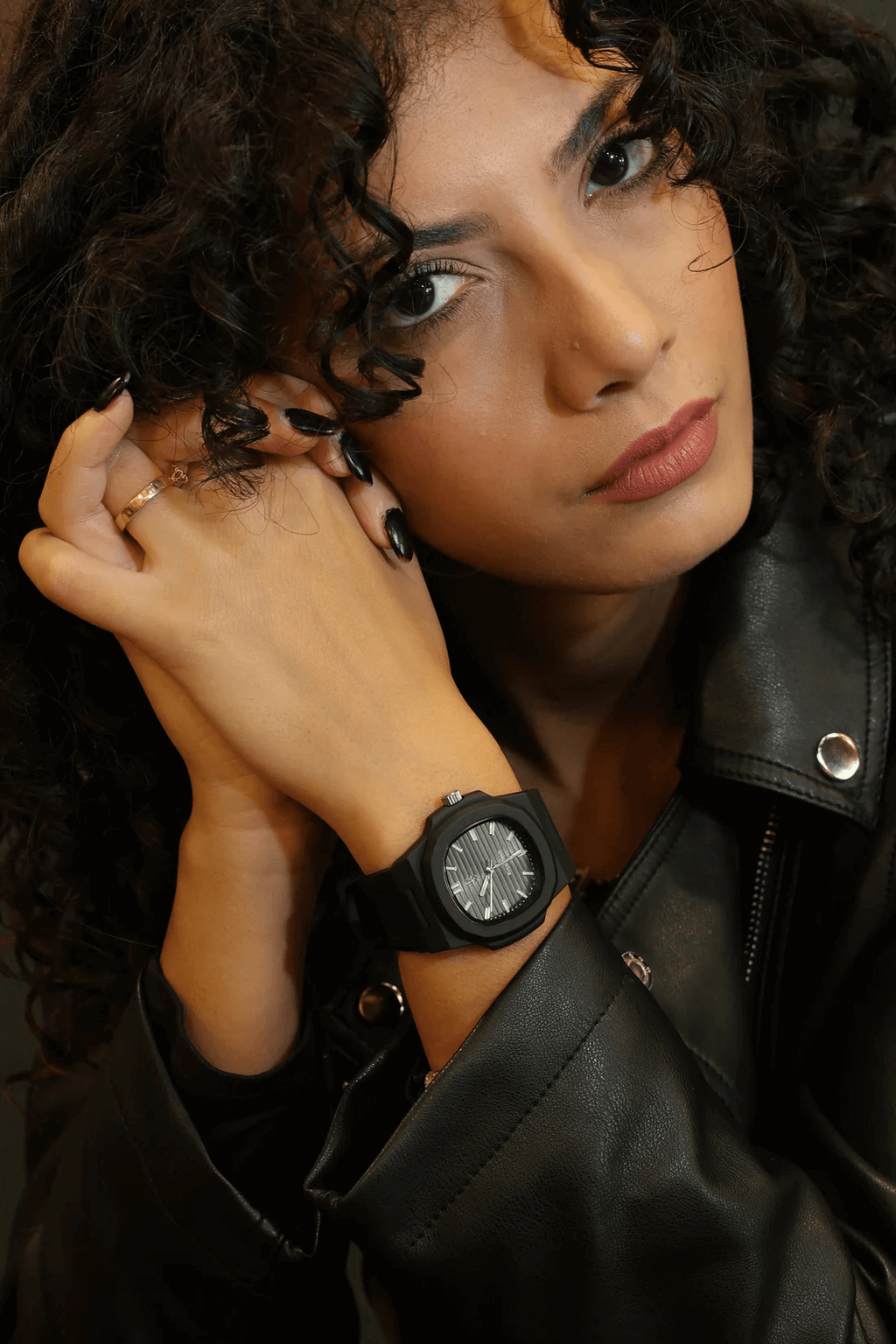 Ceas de mână negru, Infinite Black, Royal Watch, RW 155