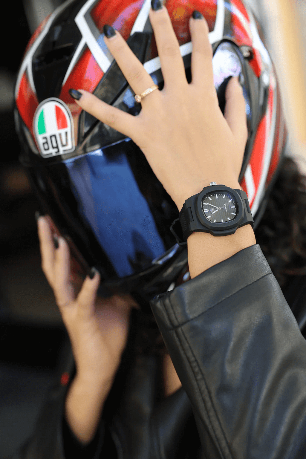 Ceas de mână negru, Infinite Black, Royal Watch, RW 155